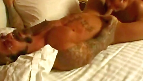 Ba chastity and anal fuck her boyfriend