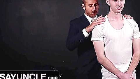 Mature and her step son's friend