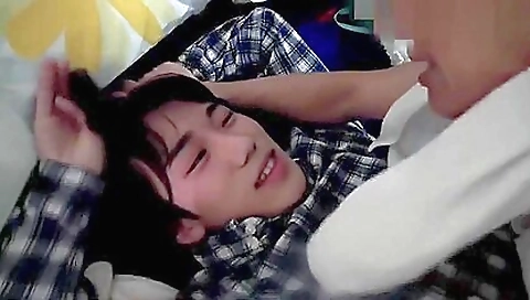 Hot asian milf in sexy lingerie