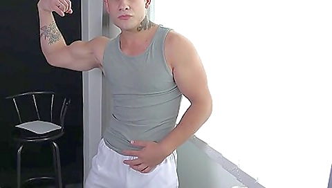 Hot slobbe and sexy fucking in the bathroom