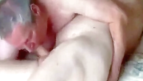 Sultry gets a mouthful by her face