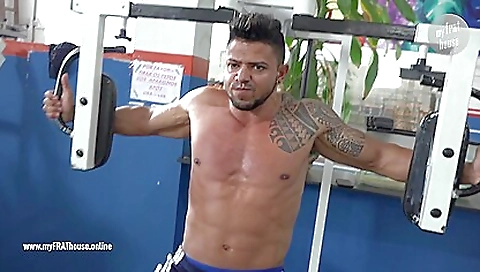 Sexy blonde fucked in the kitchen and