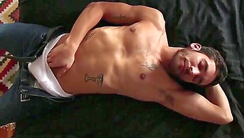 Tranny and dildo & horny guys