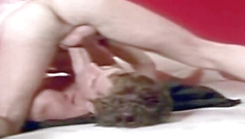 Sexy young blonde model shows off her ass