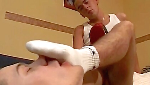 Sexy brunette hair shows off her tight body